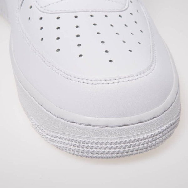 Sneakers buty Nike Air Force 1 '07 LV8 JDI LNTC white/white-black-total orange (BQ5361-100)