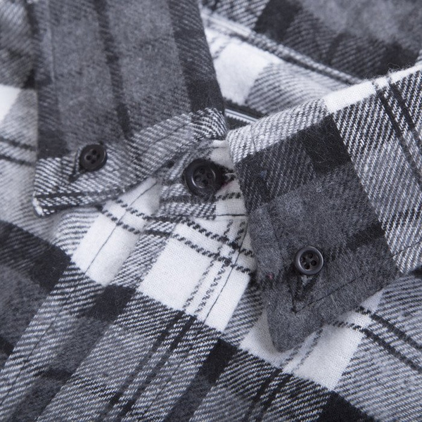 Backyard Cartel koszula Check Point black / white