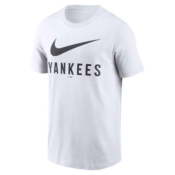 Nike MLB Swoosh Cotton Tee New York Yankees white