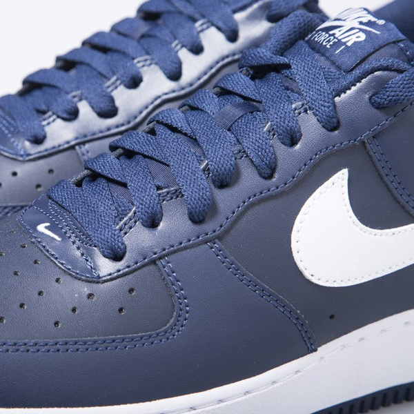 Sneakers buty Nike Air Force 1 '07 Low midnight navy / white (488298-436)