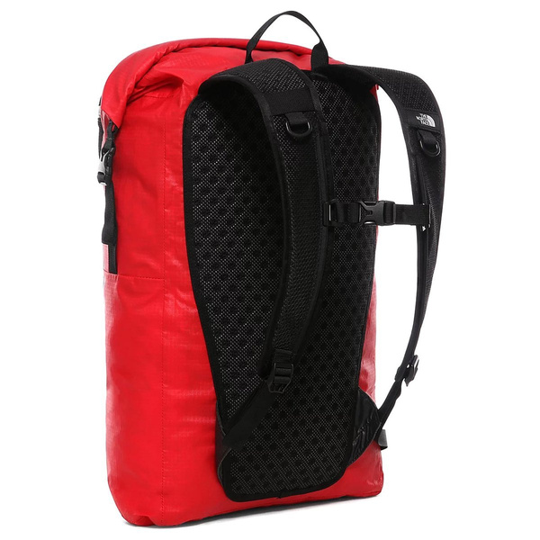 Plecak The North Face Waterproof Rolltop Backpack czerwony