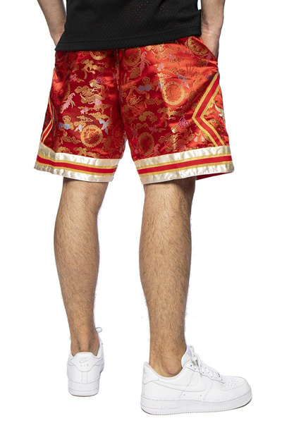Szorty Mitchell & Ness Chicago Bulls Lunar New Year Swingman Short czerwone