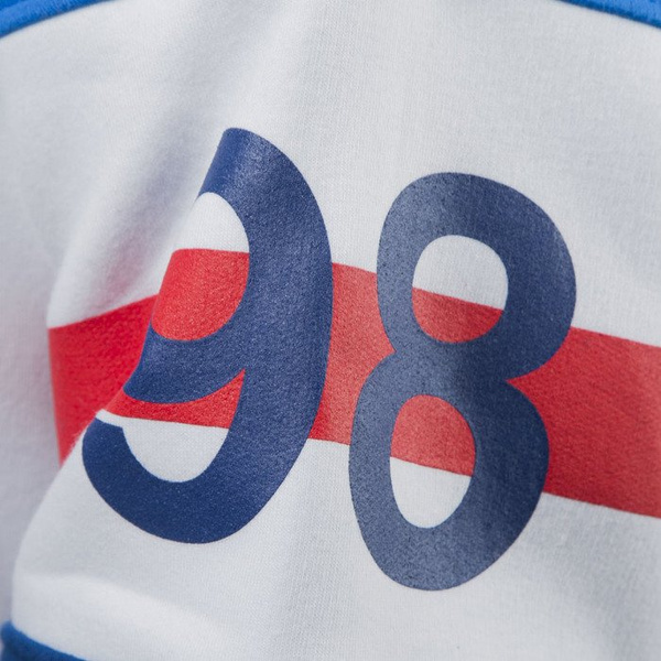 Koka bluza sweatshirt Stripes crewneck navy / white / blue