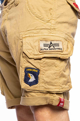 Alpha Industries Crew Short Patch sand