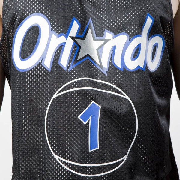 Mitchell & Ness Orlando Magic Penny Hardaway black / white Name / Number Reversible Mesh