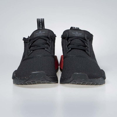 Sneakers buty Adidas Originals NMD_R1 core black / lush red (B37618)