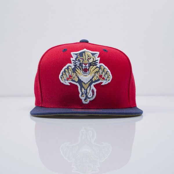 Mitchell & Ness czapka snapback Florida Panthers red Reflective XL Logo VF52Z