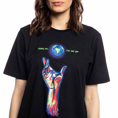 Koszulka damska Oddity Under Control Tee czarna