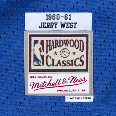 Mitchell & Ness Los Angeles Lakers #44 Jerry West royal Swingman Jersey