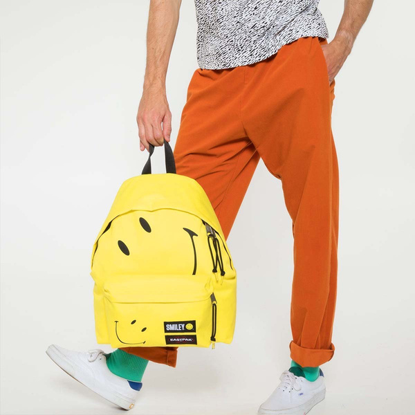 Plecak Eastpak Padded Pak'r Backpack Smiley Big yellow