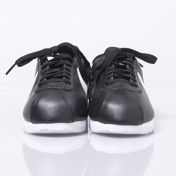 Sneakers buty Nike WMNS Classic Cortez Leather black / white (807471-010)