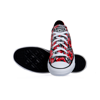 WMNS Sneakers Converse Chuck Taylor All Star OX university red/black/white (166986C)