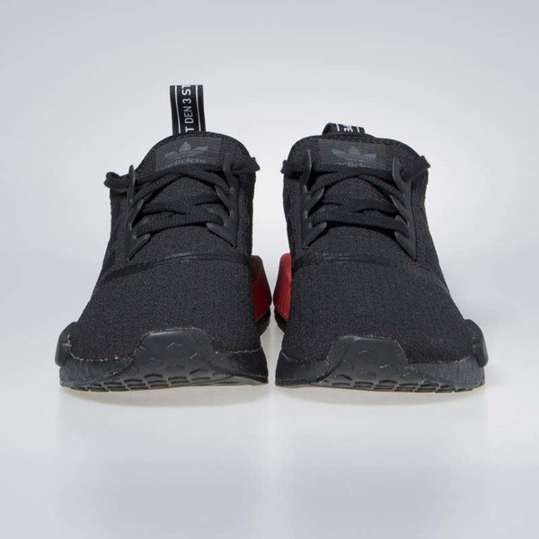 Sneakers buty Adidas Originals NMD_R1 core black / lush red (B37618)