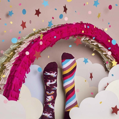 Many Mornings Socks The Unicorn