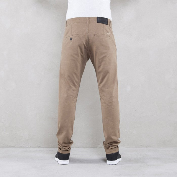 Backyard Cartel spodnie Chinos Back anti fit beige