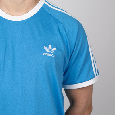 Koszulka Adidas Originals 3-Stripes Tee shock cyan