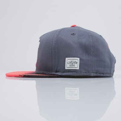 Cayler & Sons cap snapback Eighties Baby grey / neon pink (CAY-SS15-10-02)