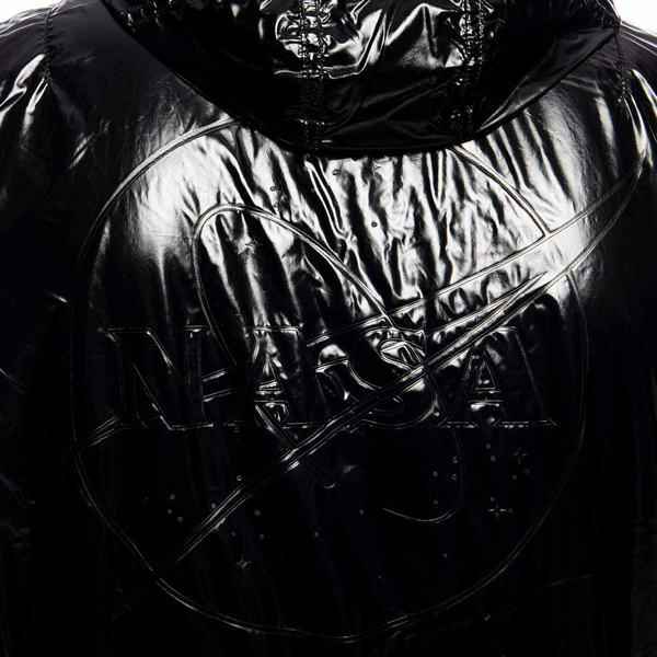 Kurtka Alpha Industries Bomber MA-1 LW Hooded NASA Jacket czarna