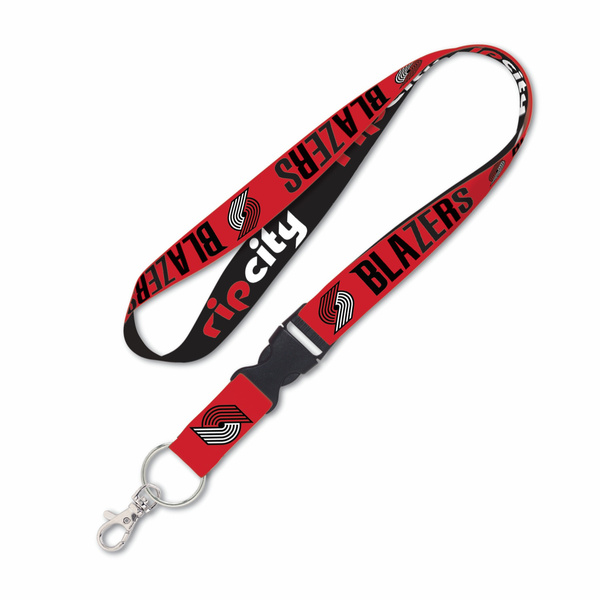 WinCraft NBA Lanyard w/detachable buckle 1" Portland Trail Blazers