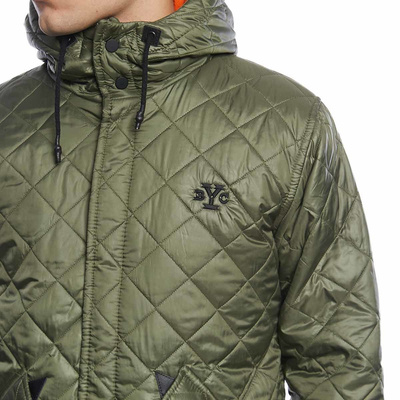Backyard Cartel kurtka jacket Parka Padded khaki