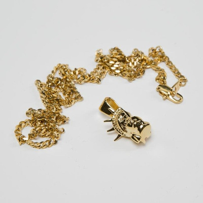 GLD Broken America 24" Micro Cuban 18k Gold Plated 