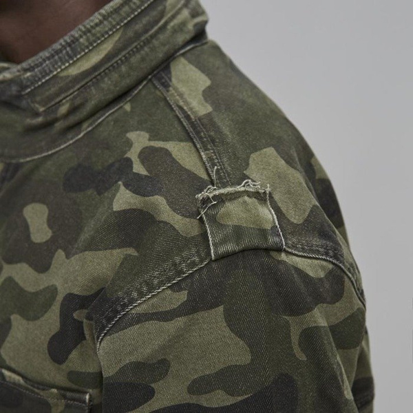 Cayler & Sons kurtka All Day Denim Army Denim Jacket woodland camo