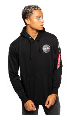 Bluza Alpha Industries Space Shuttle Hoody czarna