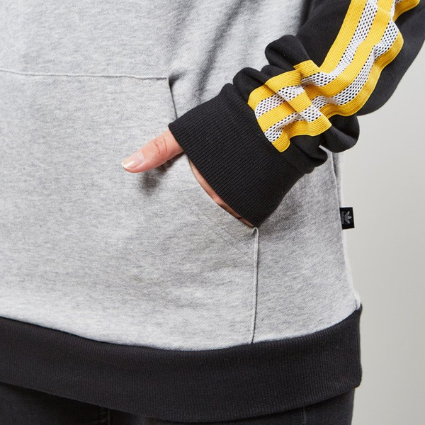 Bluza sweatshirt AdidasOriginals x Rita Ora Sweatshirt black / medium grey AY7143