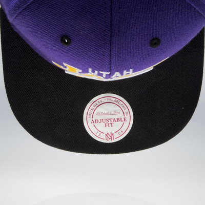 Mitchell & Ness czapka snapback Utah Jazz purple TEAM ARCH NA80Z