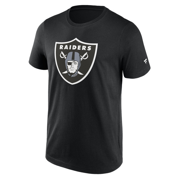 Fanatics NFL Primary Logo Graphic Tee Las Vegas Raiders black