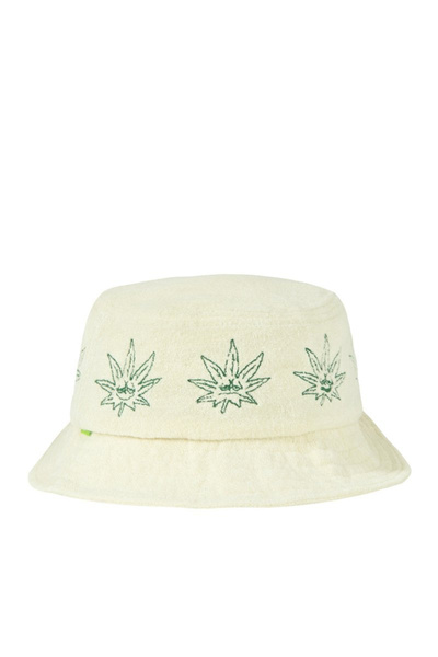 Kapelusz HUF Green Buddy Terry Cloth Bucket Hat ecru