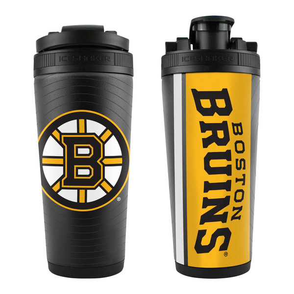 WinCraft NHL 26oz 4D Stainless Steel Ice Shaker Boston Bruins