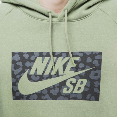 Nike SB sweatshirt Icon Hoodie Jagmo green (837932-387)