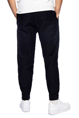 Spodnie dresowe Carhartt WIP American Script Jogging Pant granatowe