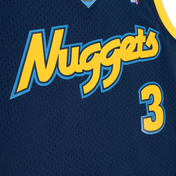 Koszulka Mitchell & Ness Denver Nuggets #13 Allen Iverson Alternate Jersey granatowa