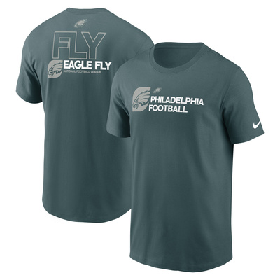 Nike NFL Philadelphia Eagles Nike SS Essential Cotton T-Shirt Sport Teal