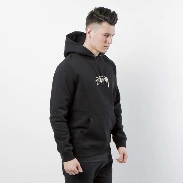 Bluza Stussy Sweatshirt Stock App Hood black