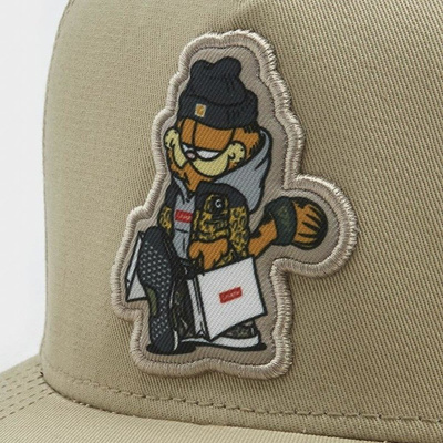 Cayler & Sons snapback WL Hyped Garfield sand / red