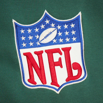 Mitchell & Ness NFL Heritage Lace-up Crew Vintage Logo Green Bay Packers green 