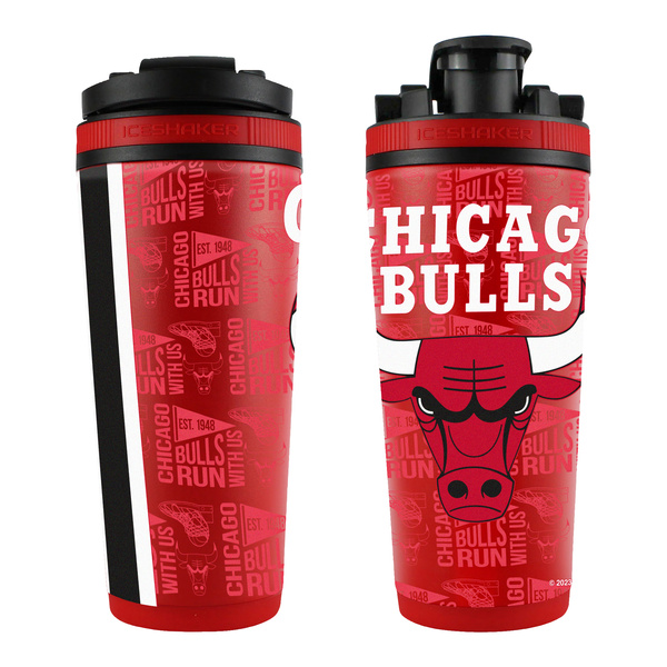 Kubek termiczny WinCraft NBA 26oz 4D Stainless Steel Ice Shaker Chicago Bulls