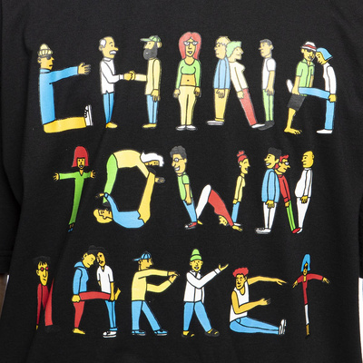 T-shirt Chinatown Market City Aerobics Tee black