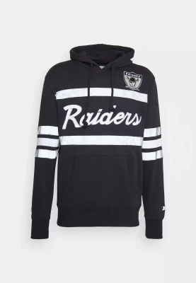 Bluza Mitchell & Ness Oakland Raiders Camo Reflective Head Coach Hoodie czarna