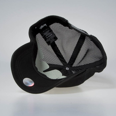 Stussy Stock Low Pro Trucker Cap black