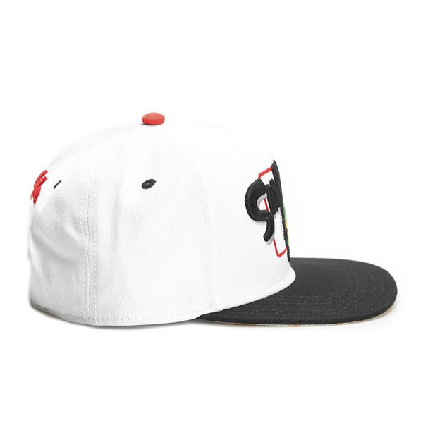 Cayler & Sons Green Label snapback czapka Le Frog Cap white / black / mc (GL-CAY-SS16-11)