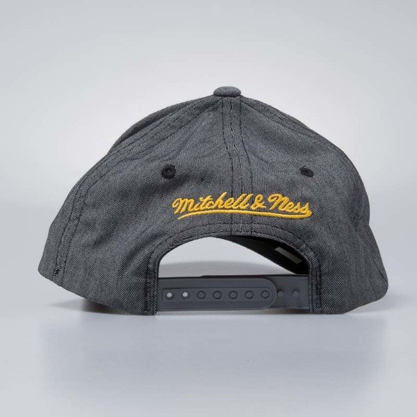 Czapka Mitchell & Ness snapback Los Angeles Lakers charcoal Poly Herringbone