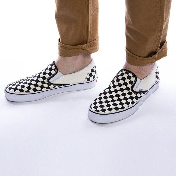 Sneakers buty Vans Classic Slip-On białe (VN000EYEBWW1)