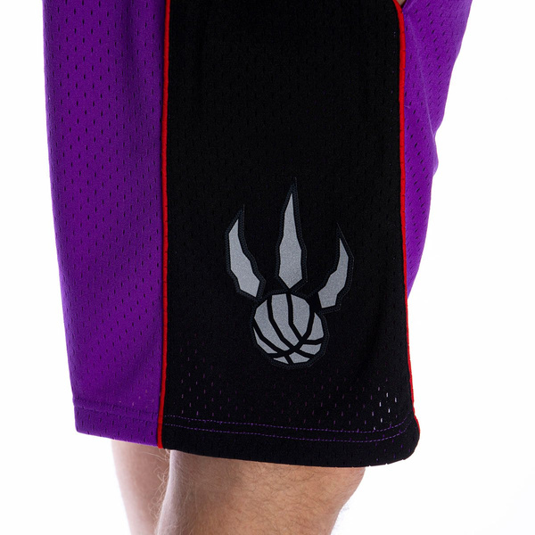 Szorty Mitchell & Ness Toronto Raptors fioletowe Swingman Shorts (19071)