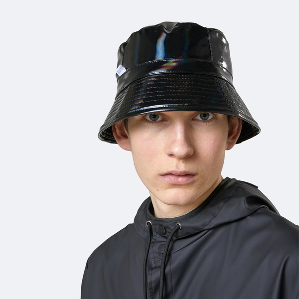 Kapelusz Rains Bucket Hat Shine czarny