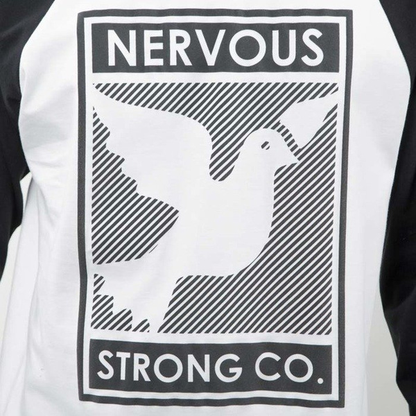 Nervous koszulka longsleeve Poster black / white