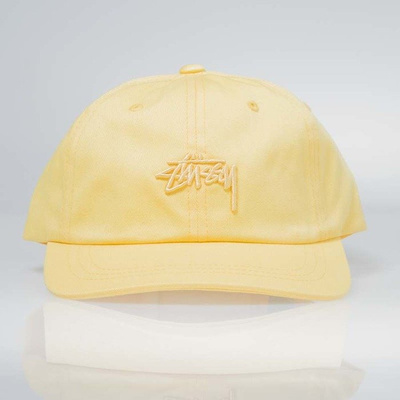 Czapka Stussy Tonal Stock Low Cap yellow